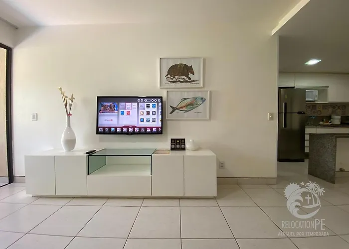 Nannai Residence - Flat completo 2 suítes (até 8 pessoas) em Muro Alto -